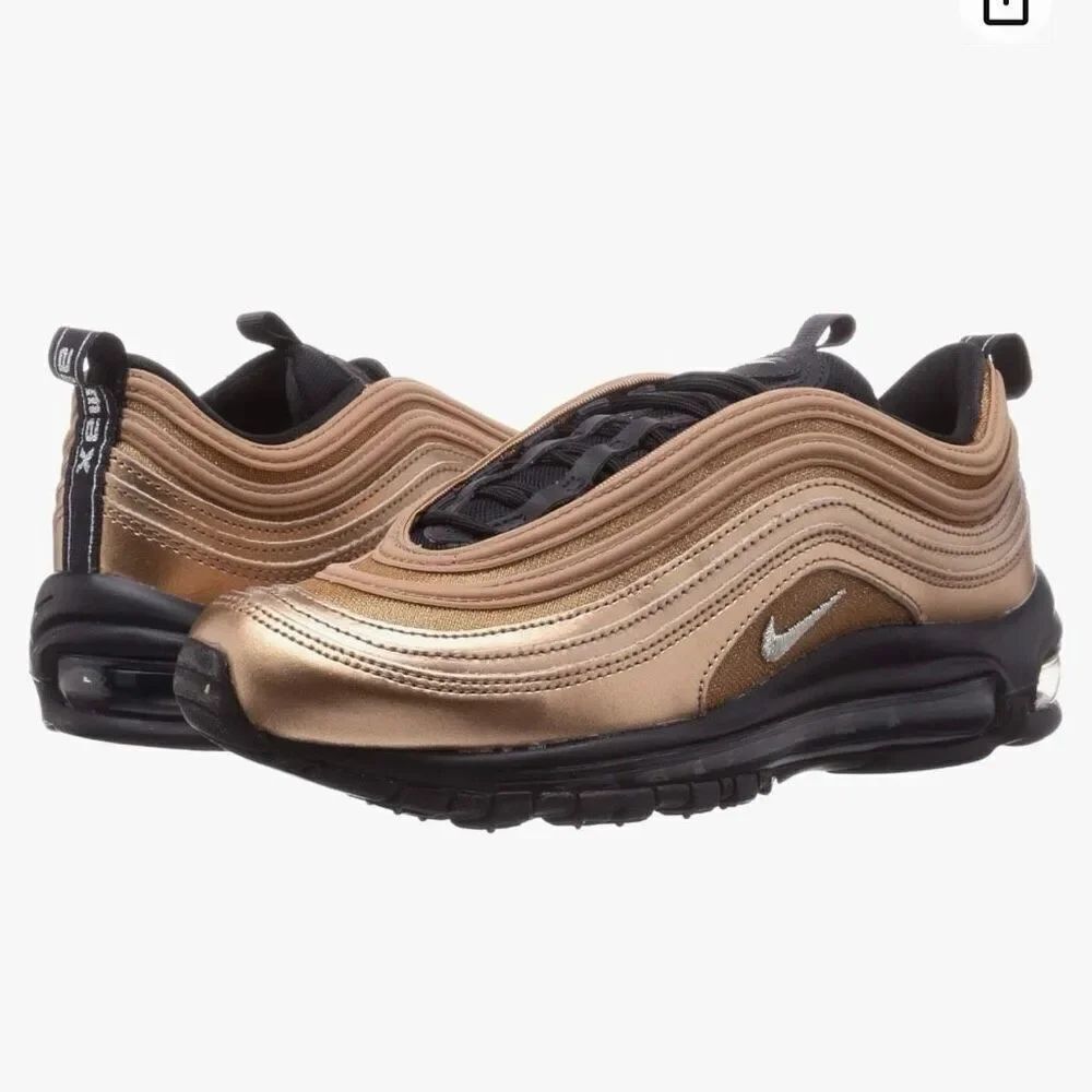 Nike air max 97 sneaker in cooper size 7